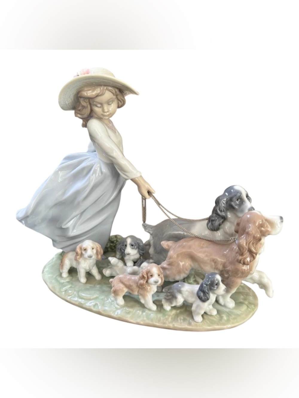 Lladro Puppy Parade Porcelain Figurine #6784 / NO BOX